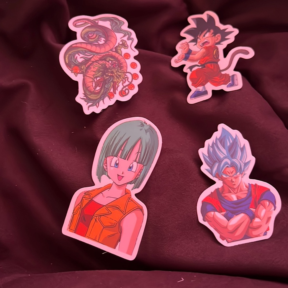 Dragon ball z stickers